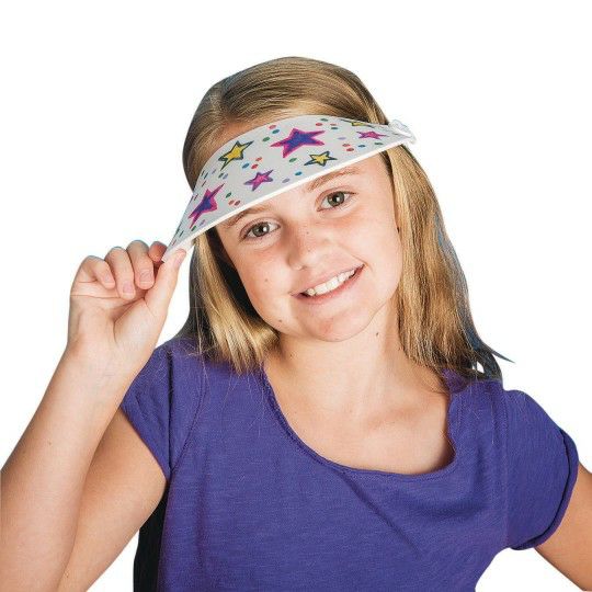 Sports & PE |   Foam Visors (Pack of 12) Games & Sports Supplies Sports & PE