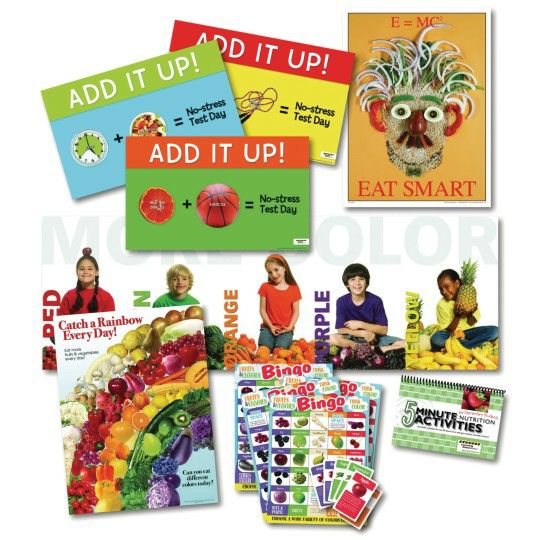 Sports & PE |  Healthy Eating Kit for Elementary School Games & Sports Supplies Sports & PE