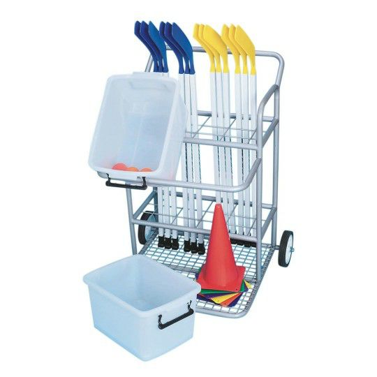 Sports & PE |  Hockey Equipment Cart Games & Sports Supplies Sports & PE