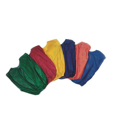 Sports & PE |  Nylon Mesh Pinnies, Youth Size (Pack of 12) Games & Sports Supplies Sports & PE