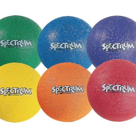 Sports & PE |  Playground Balls, 5″ (Set of 6) Games & Sports Supplies Sports & PE