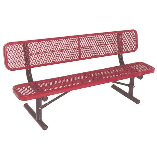 Sports & PE |  Portable Steel Park Bench with Back Games & Sports Supplies Sports & PE