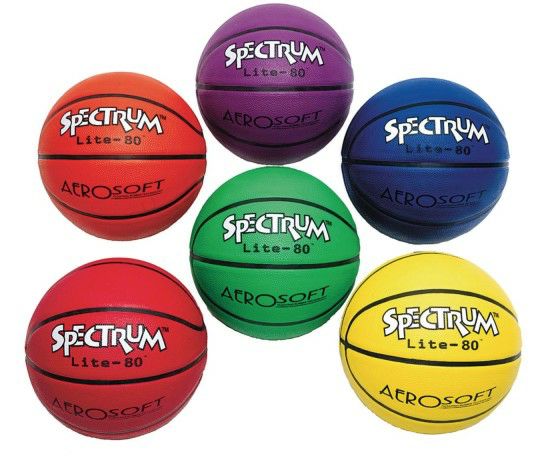 Sports & PE |   Rubber Basketball, Intermediate (Pack of 6) Games & Sports Supplies Sports & PE