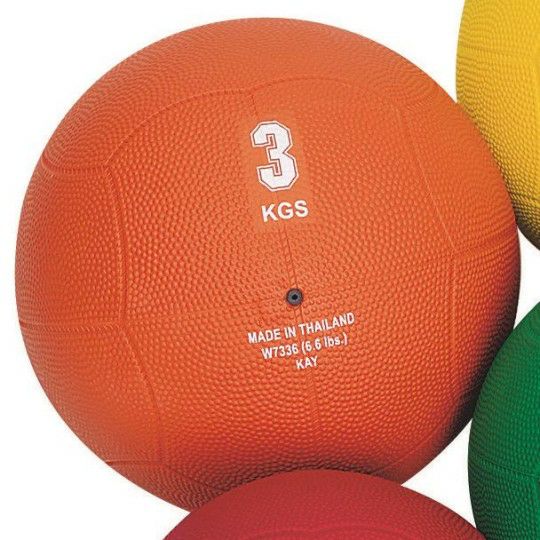 Sports & PE |  Rubber Medicine Ball, 6.6 lb Games & Sports Supplies Sports & PE