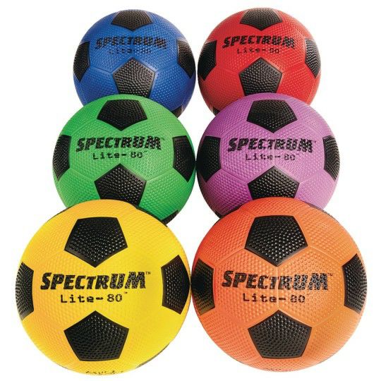 Sports & PE |   Rubber Soccer Balls, Size 4 (Set of 6) Games & Sports Supplies Sports & PE