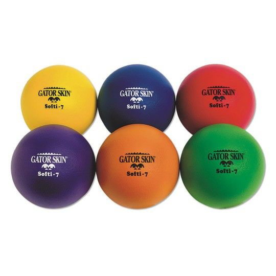 Sports & PE |   Softi-7 Balls, 7″ (Set of 6) Games & Sports Supplies Sports & PE