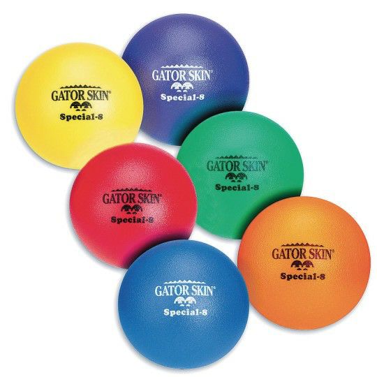 Sports & PE |   Special-8 Foam Balls, 8″ (Set of 6) Games & Sports Supplies Sports & PE