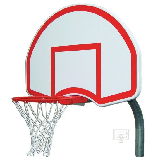 Sports & PE |   Steel Backboard, Goal and Bent Post, 4-1/2″ Games & Sports Supplies Sports & PE