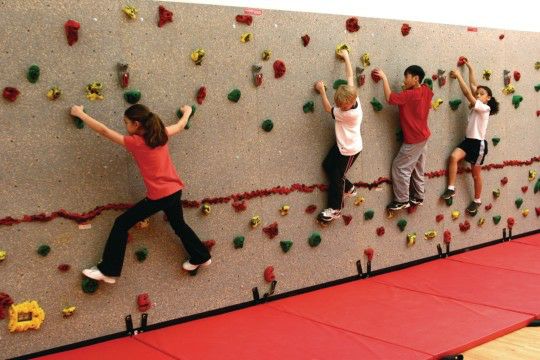 Sports & PE |  Traverse Climbing Wall Package, 40′ Games & Sports Supplies Sports & PE