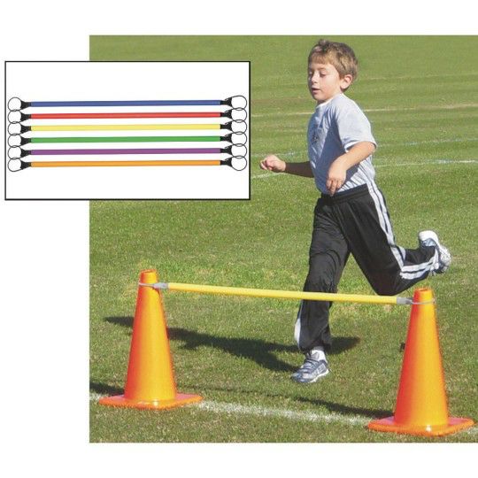 Sports & PE |  Ultimate Cone Cross Bar Hurdles Games & Sports Supplies Sports & PE